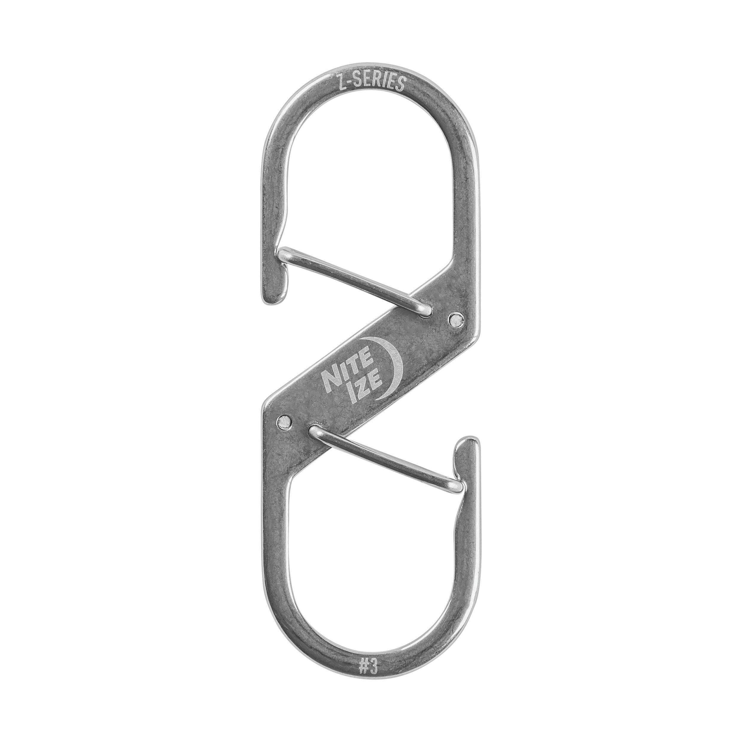 Nite Ize Z-Series™ Stainless Steel Dual Carabiner, #3