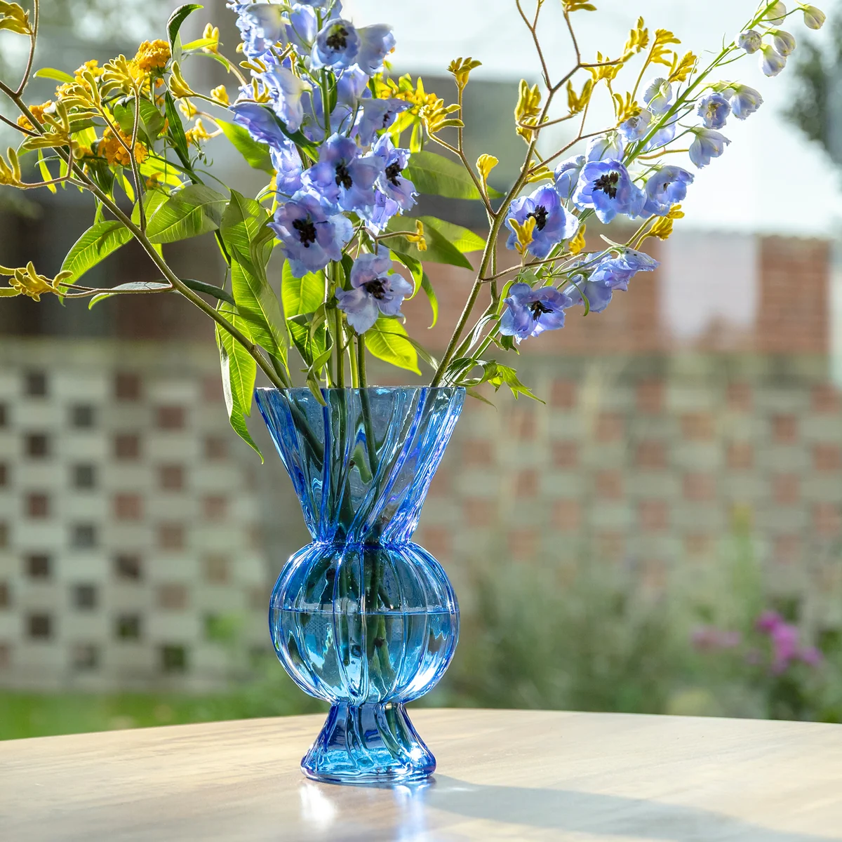 &klevering - Rhombic Glas-Vase