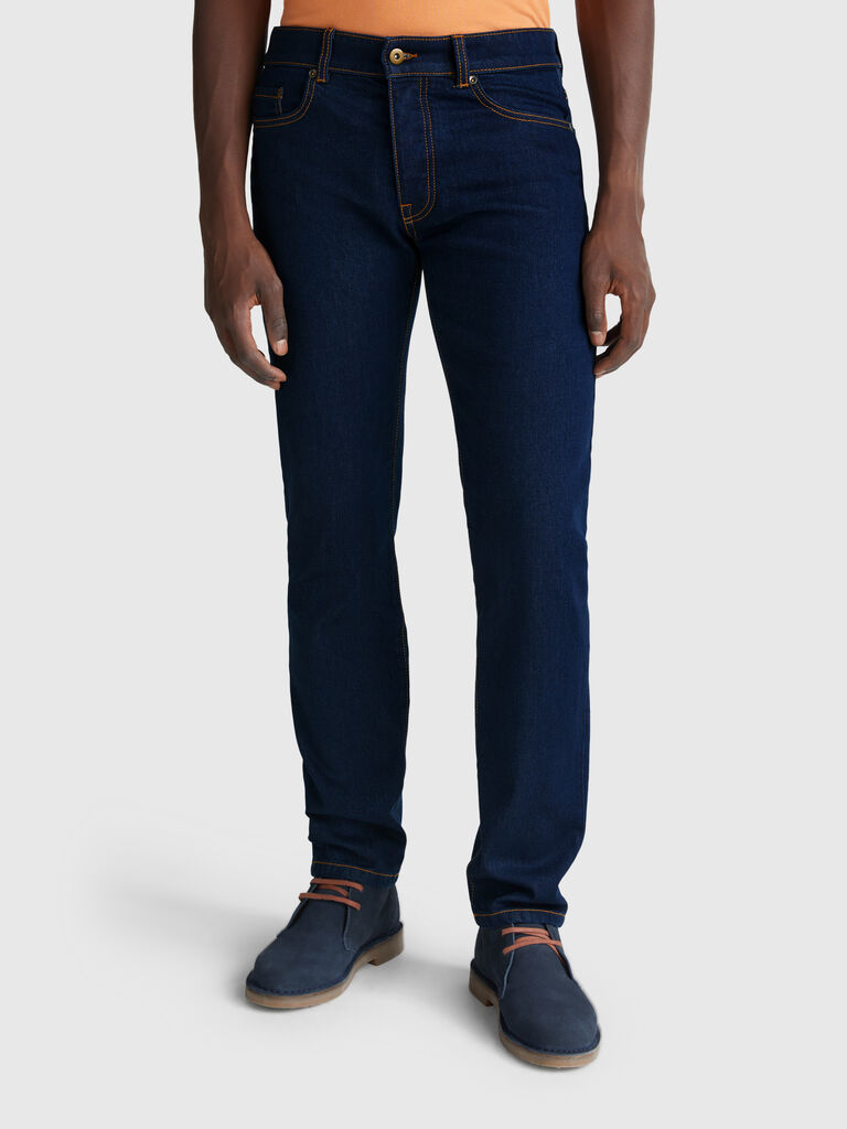 Five pocket slim fit jeans