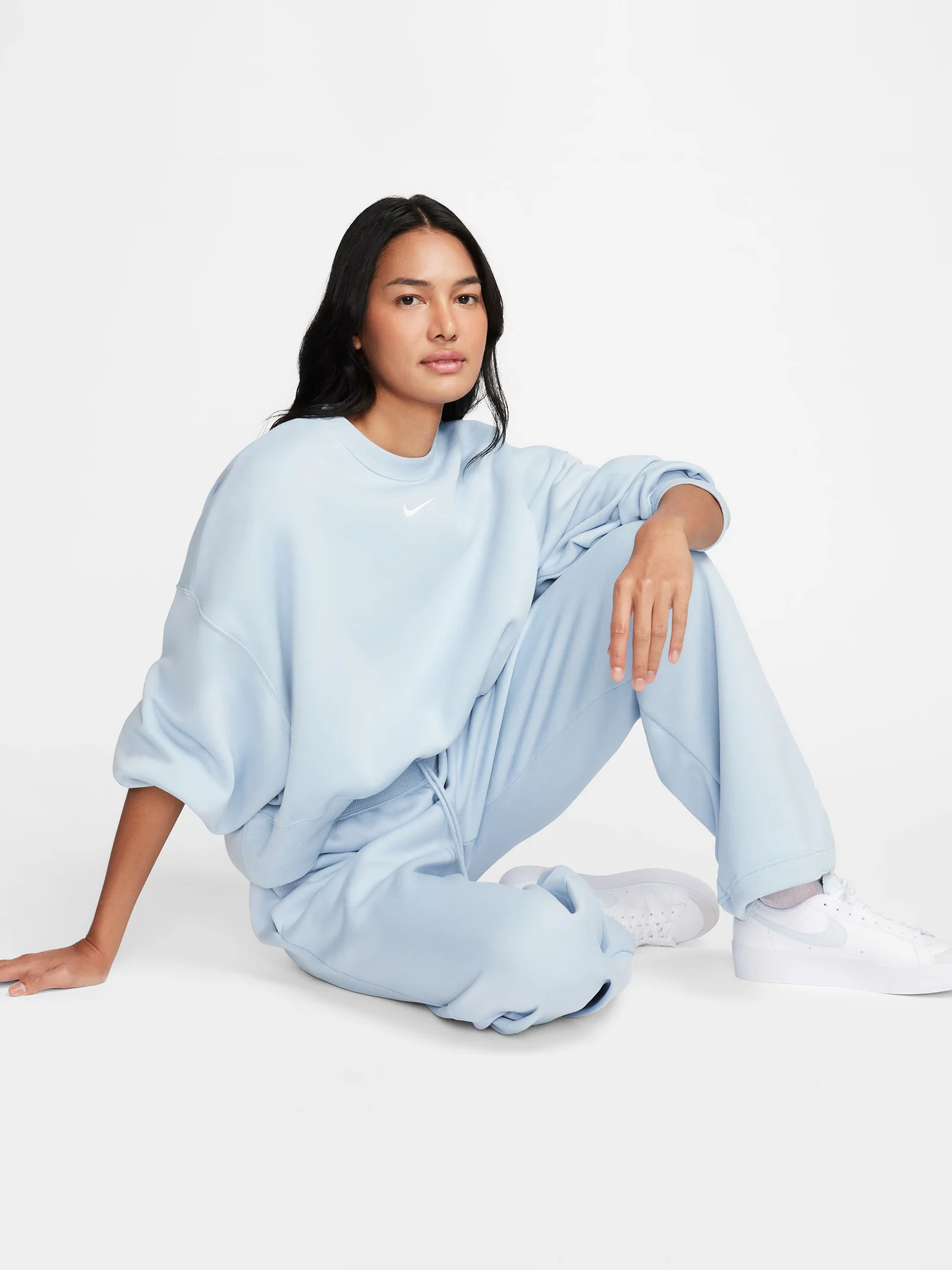 Phoenix Fleece Oversized Crew Jumper
