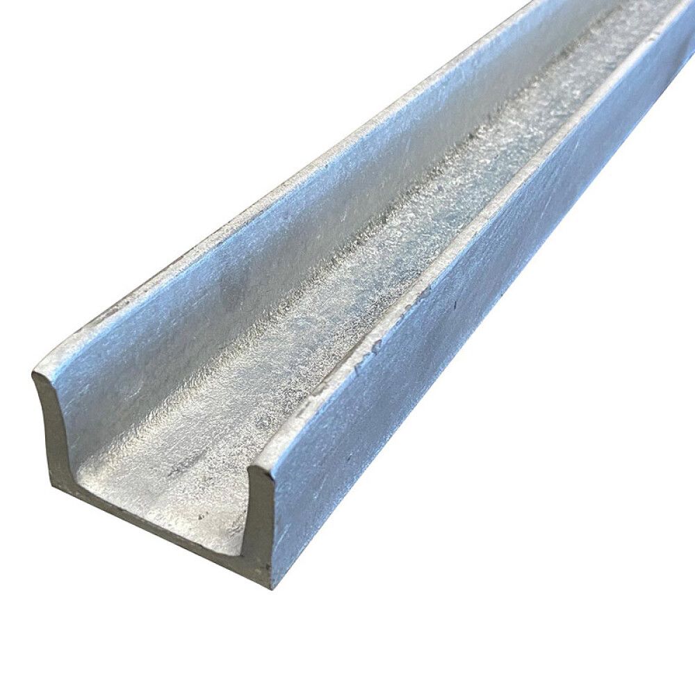 U-PROFIL SKAGEN BETON 50X38X5X7MM SVART