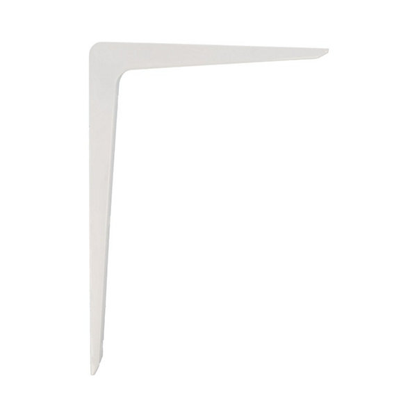 AMIG - équerre4 - 300 x 200 mm (12'' x 8'') - Aluminium - Blanc