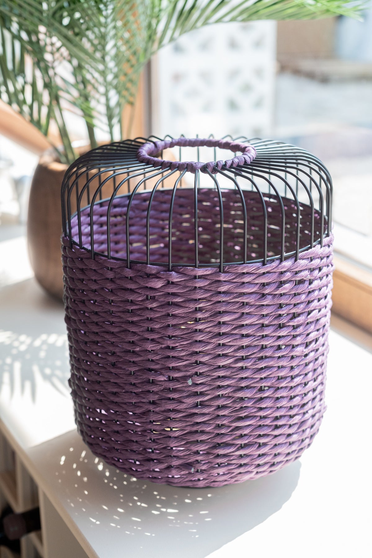 J-Line lamp - metaal - paars