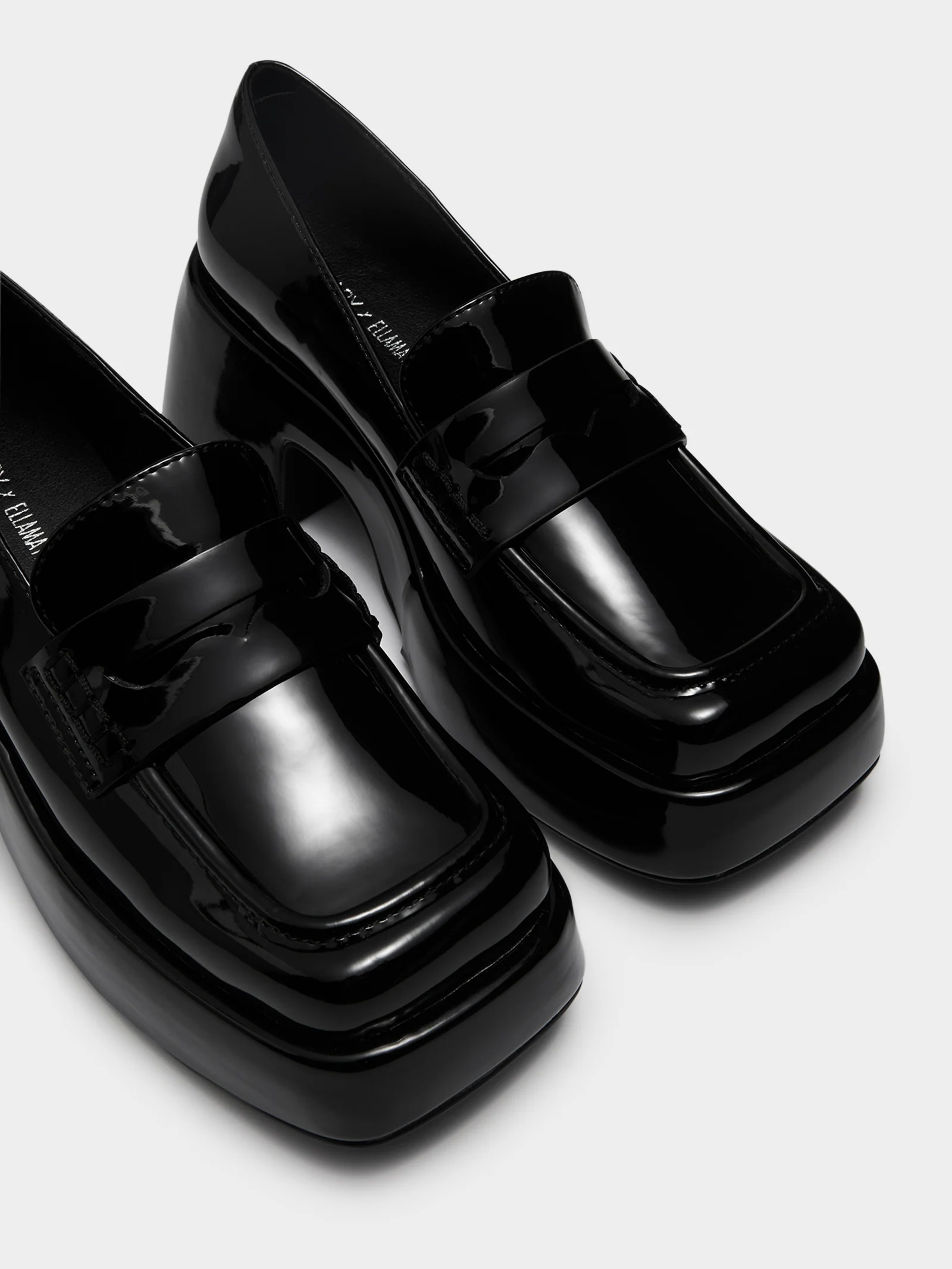 Womens Ella May Ding Rustica Platform Loafers