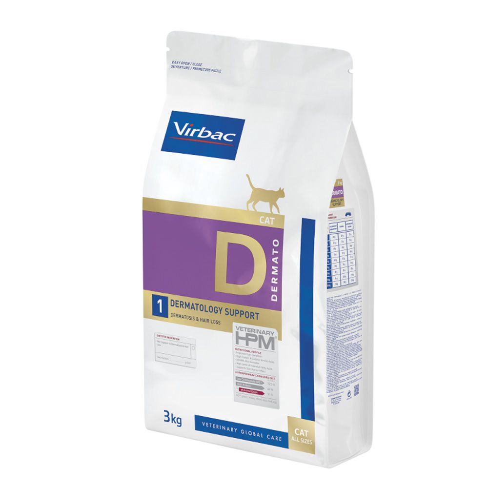 Virbac Veterinary HPM Cat Dermato D1
