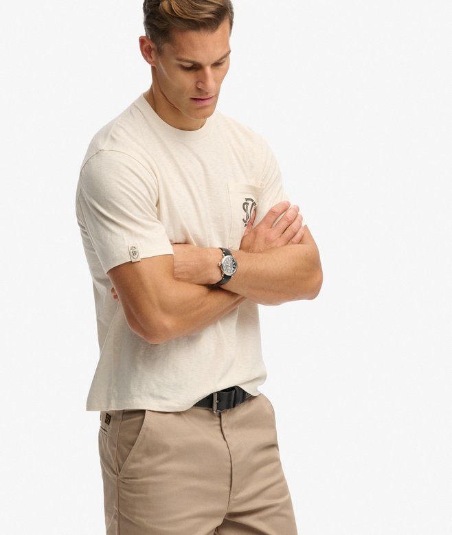 The Merchant Store - Graphic Pocket T-Shirt
