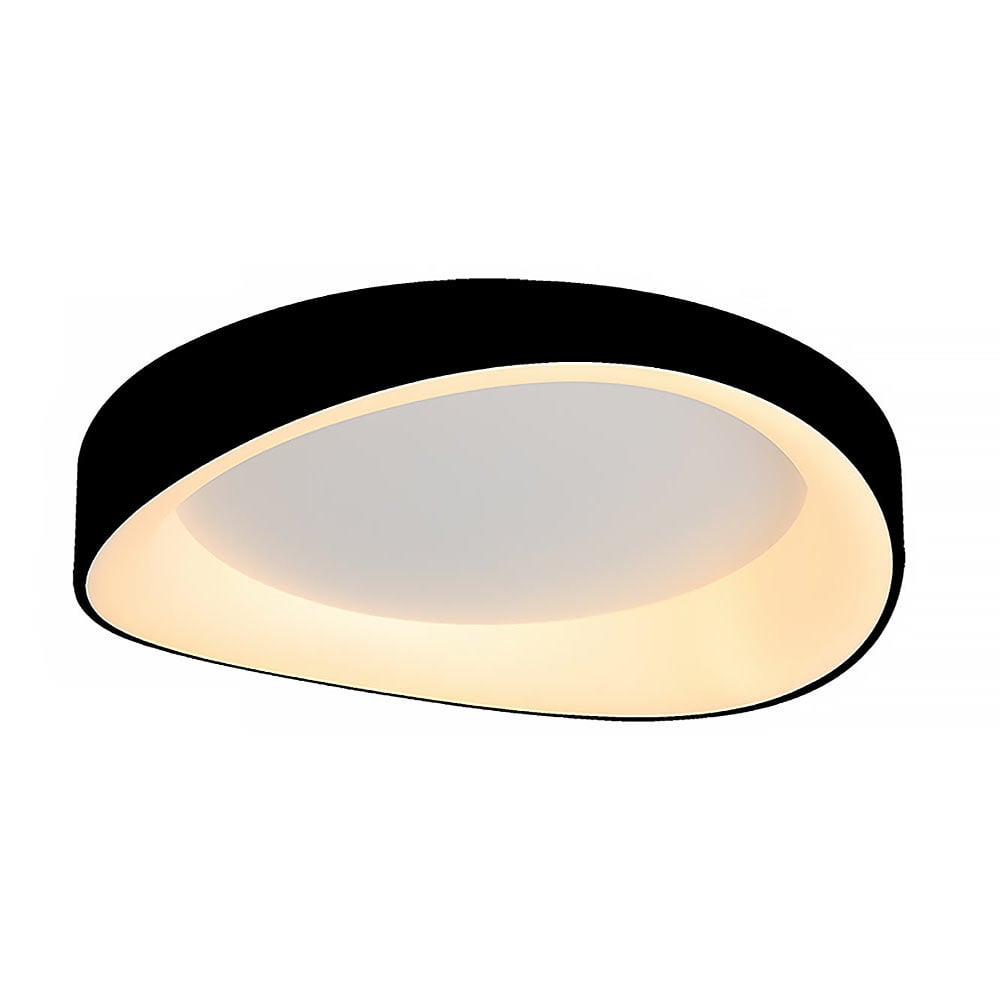 Freelight plafondlamp Duna - 1 lichts - 47.5 x 10.5  cm - zwart