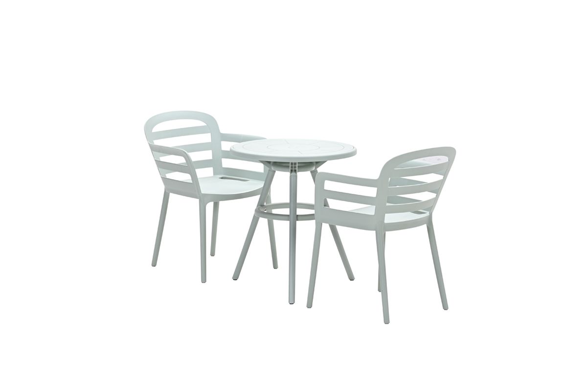 Garden Impressions tuintafel Faria olijf kleurig - Ø60 cm