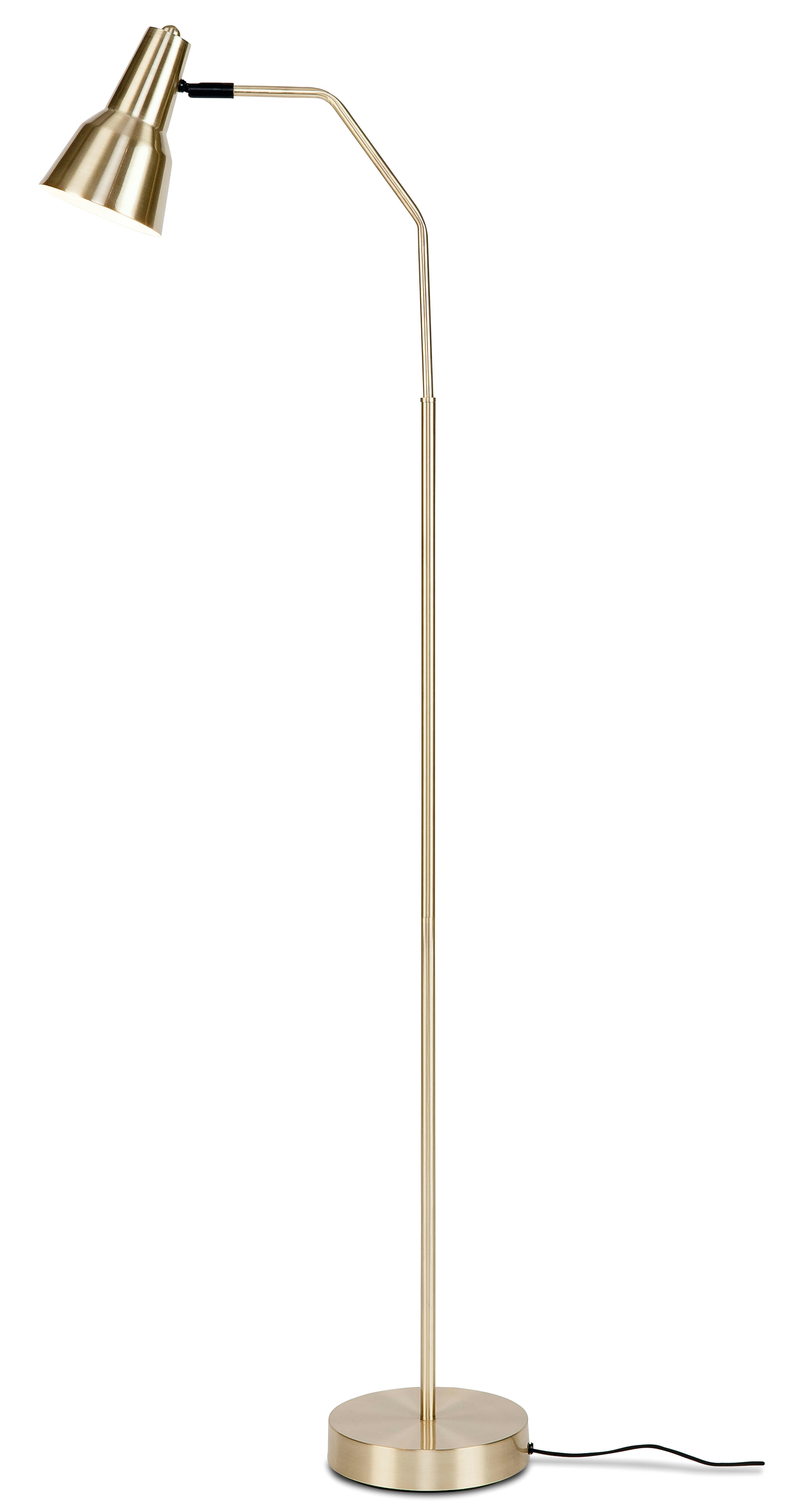 VALENCIA - Lampadaire doré H144cm