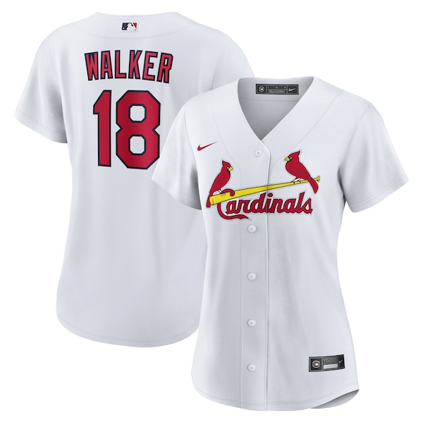 Jordan Walker St. Louis Cardinals Nike Women's Home Replica Jersey - White