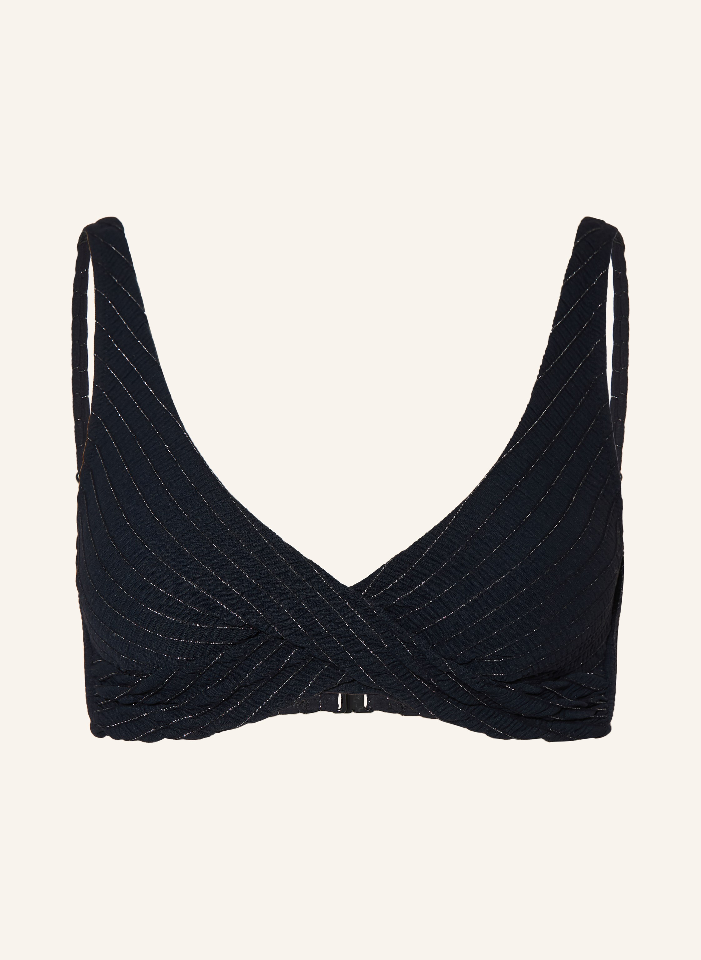 watercult Bustier-Bikini-Top AFTERLIGHT mit Glitzergarn