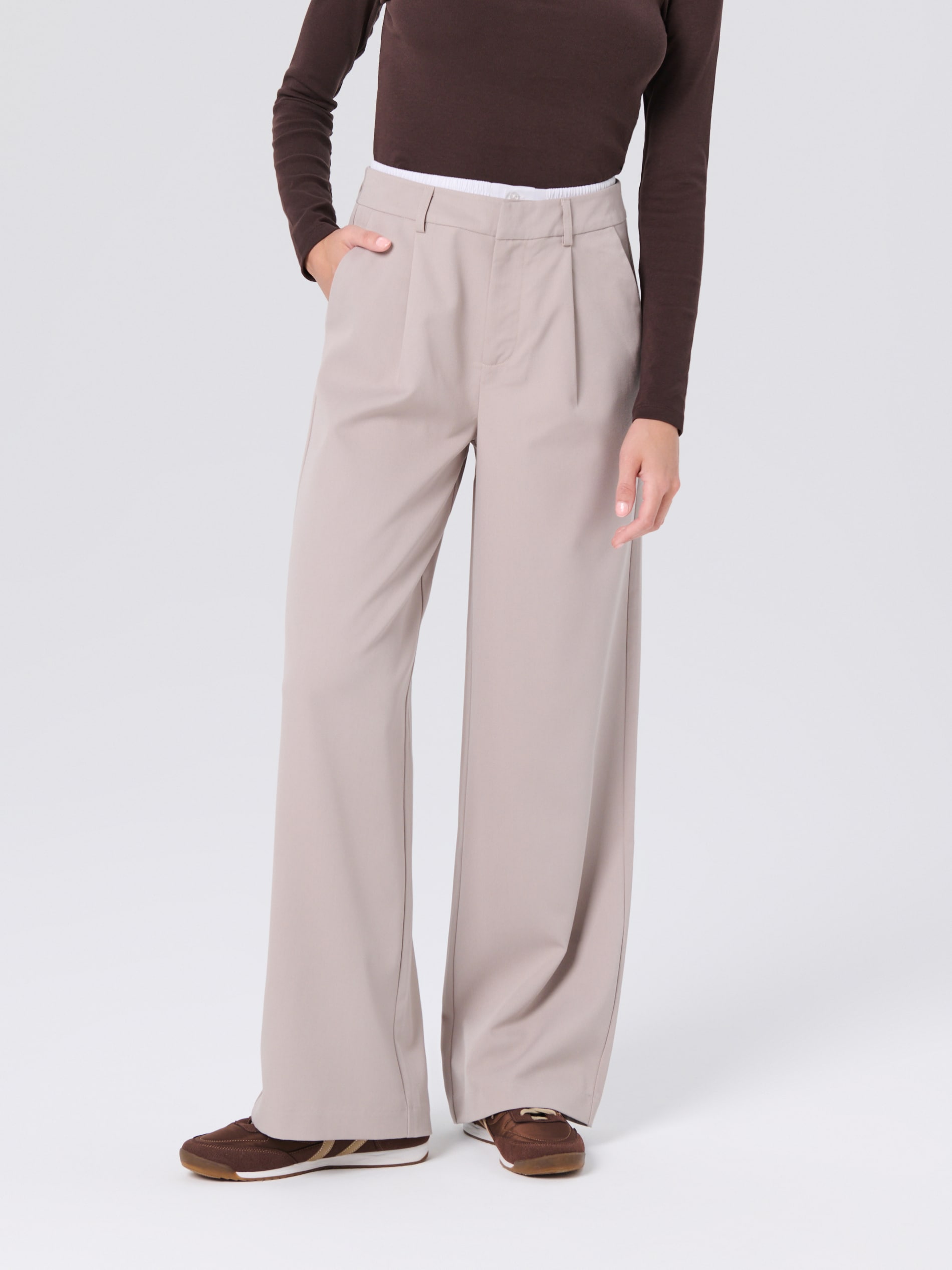 Spodnie wide leg