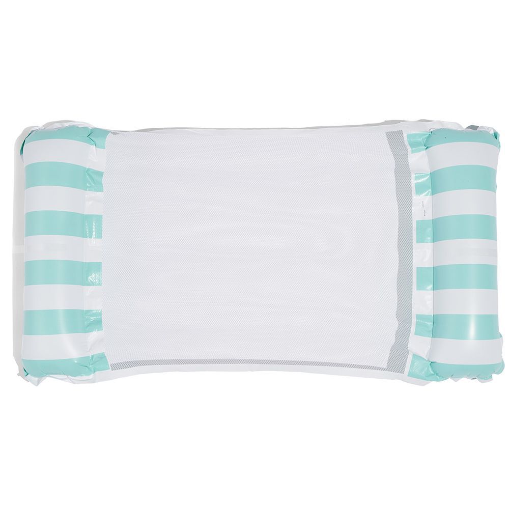 Fauteuil de piscine hamac gonflable rayé (2 modèles)
