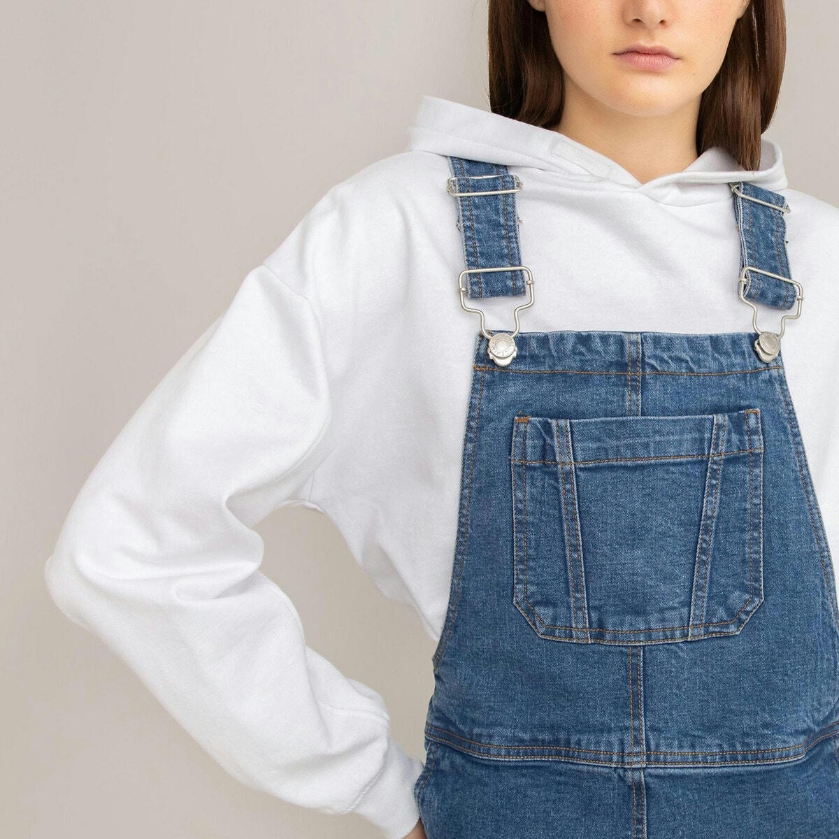 Sweat capuche fixe