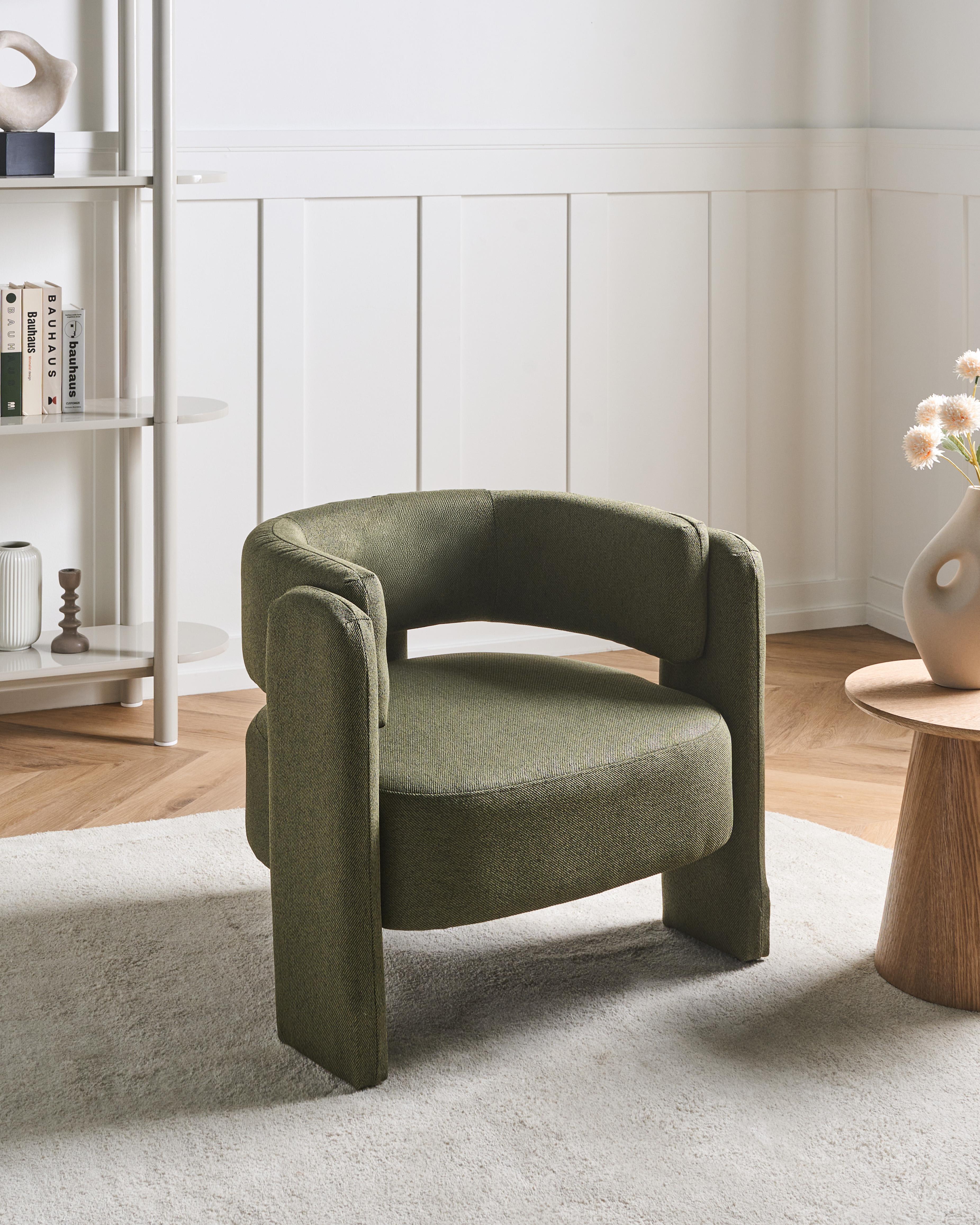 Armchair MAGGEBY Fabric Green