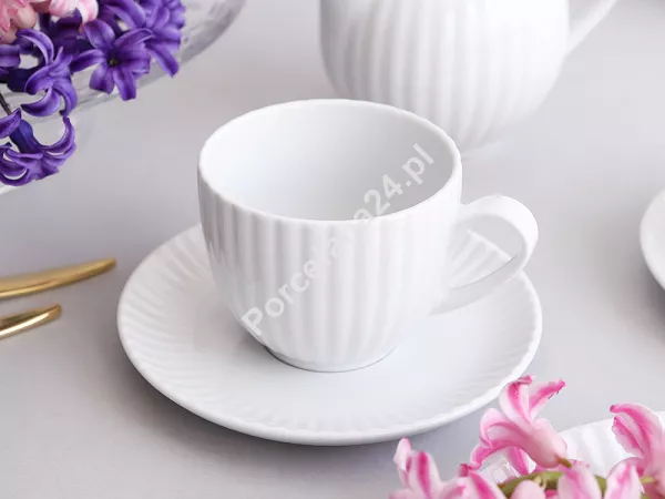 Serwis obiadowo - kawowy na 12 osób (79el.) Lubiana - Daisy
