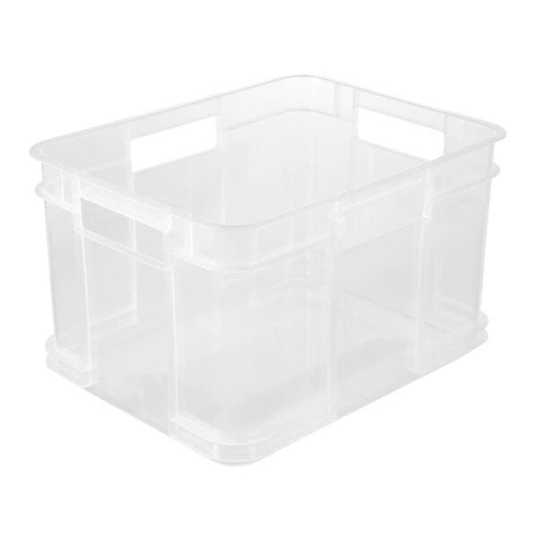 Caisse de Rangement Transparente 54 litres Euro-Box XXL - Transparent