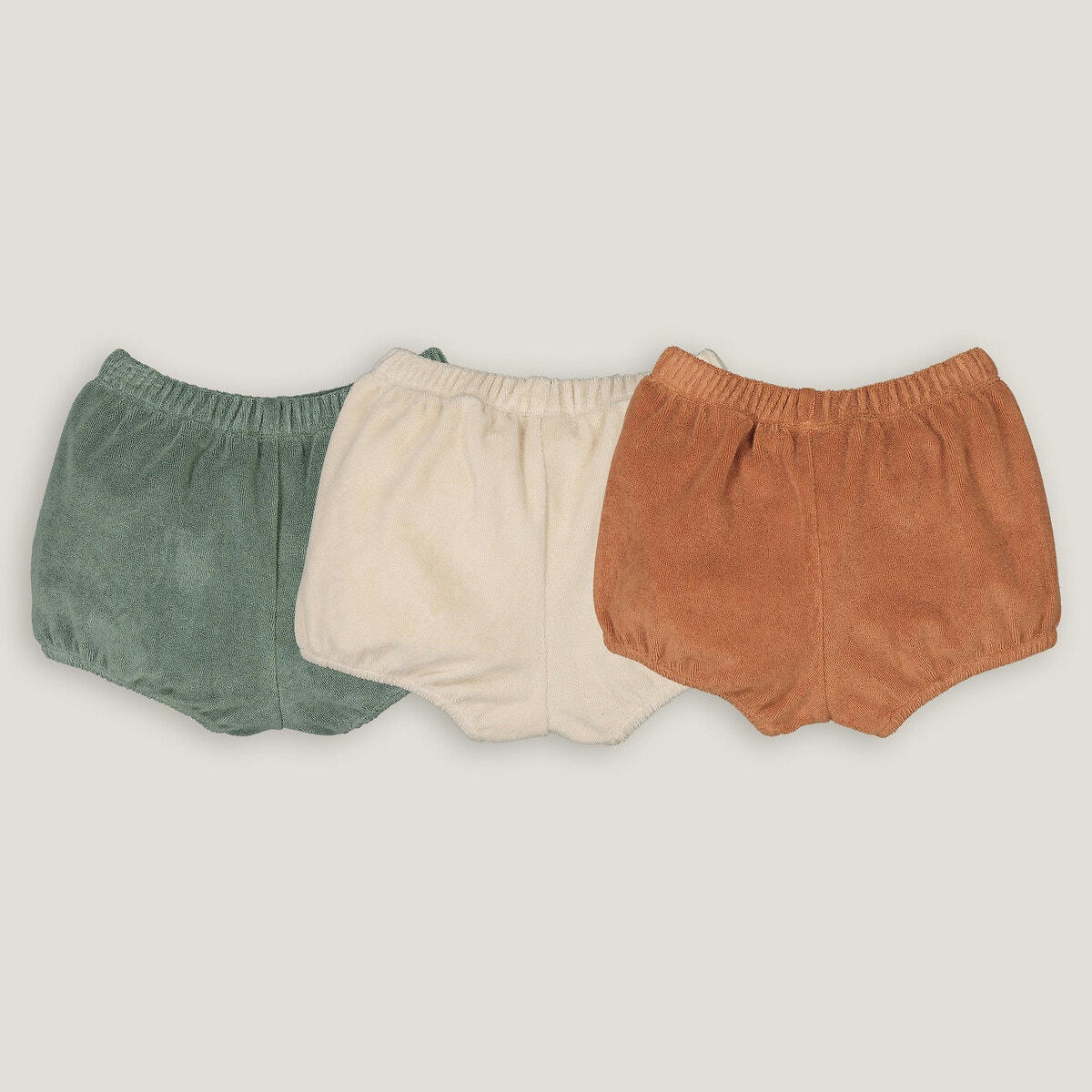Lot de 3 bloomers en éponge