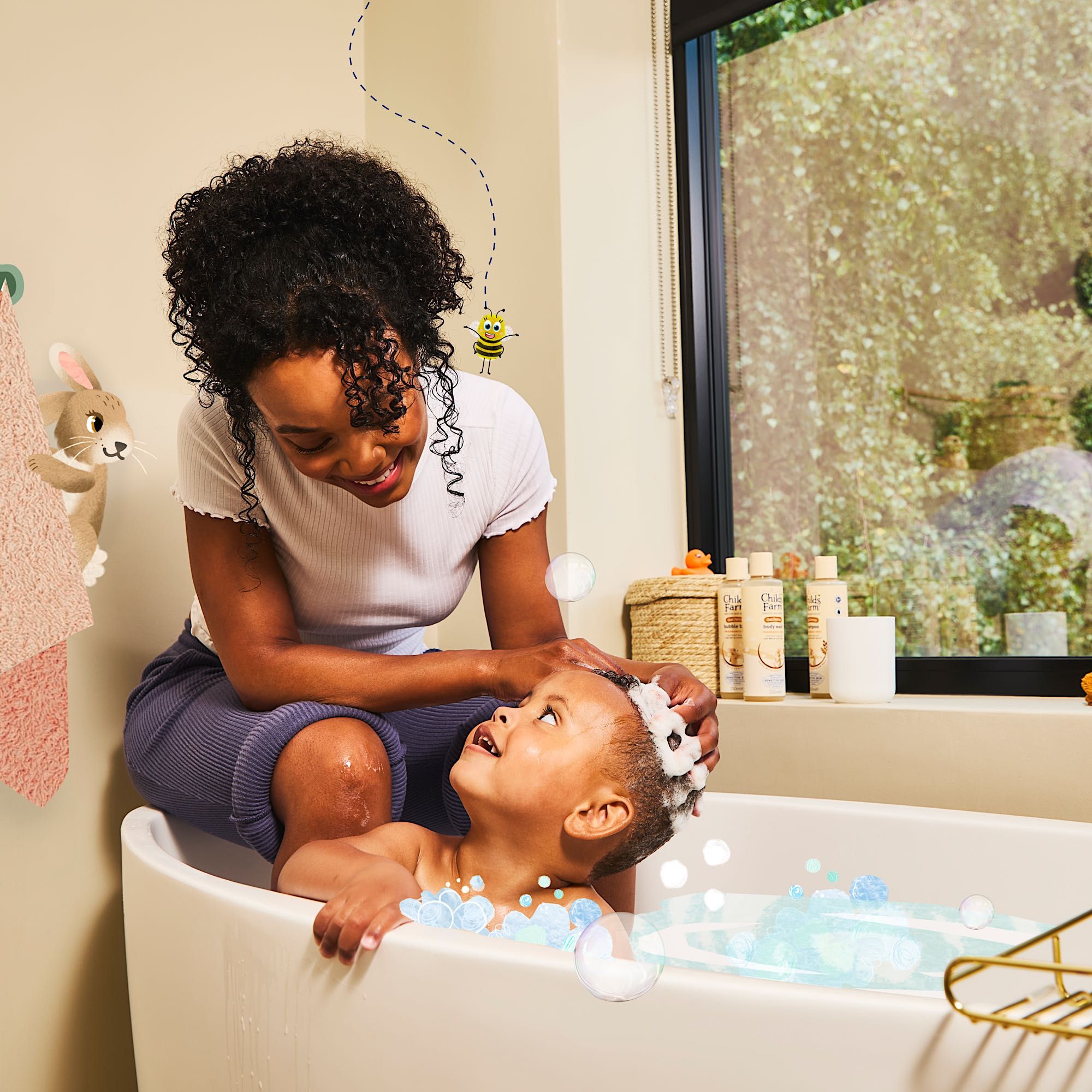 Child's Farm Kids Bath Bubbles Bundle