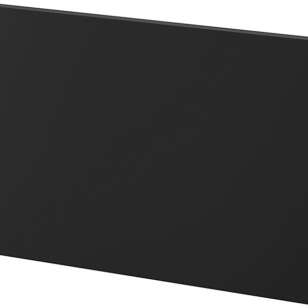 Joue de finition pour tiroir Stevia noir mat L. 60 cm x H. 34 cm Caraway Innovo GoodHome