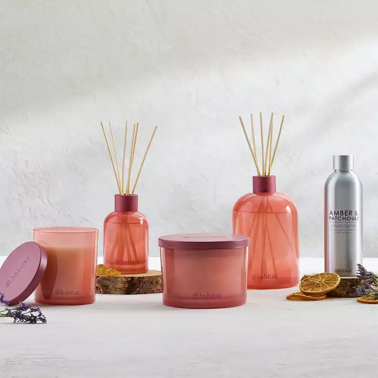 Habitat 180ml Diffuser Refill - Patchouli and Amber