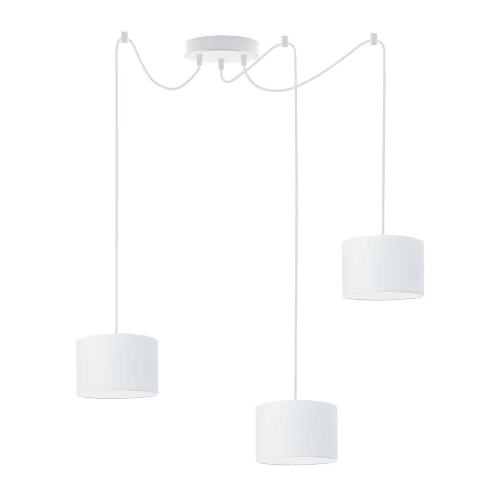 Stylowa lampa sufitowa WAIKIKI W3 Biały - Biały