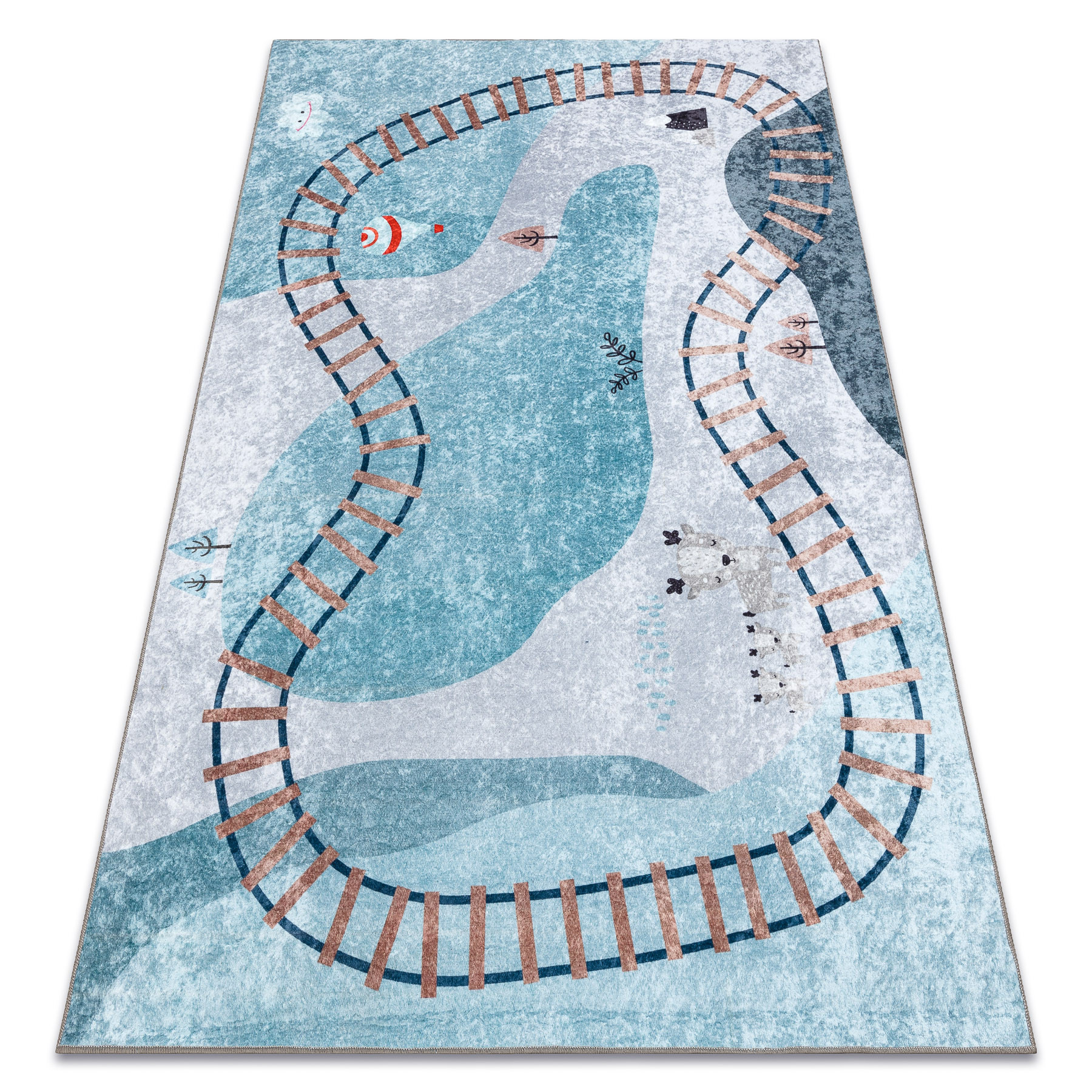 Dywan do prania JUNIOR 52243.801 Tory dla dzieci, 80x150 cm