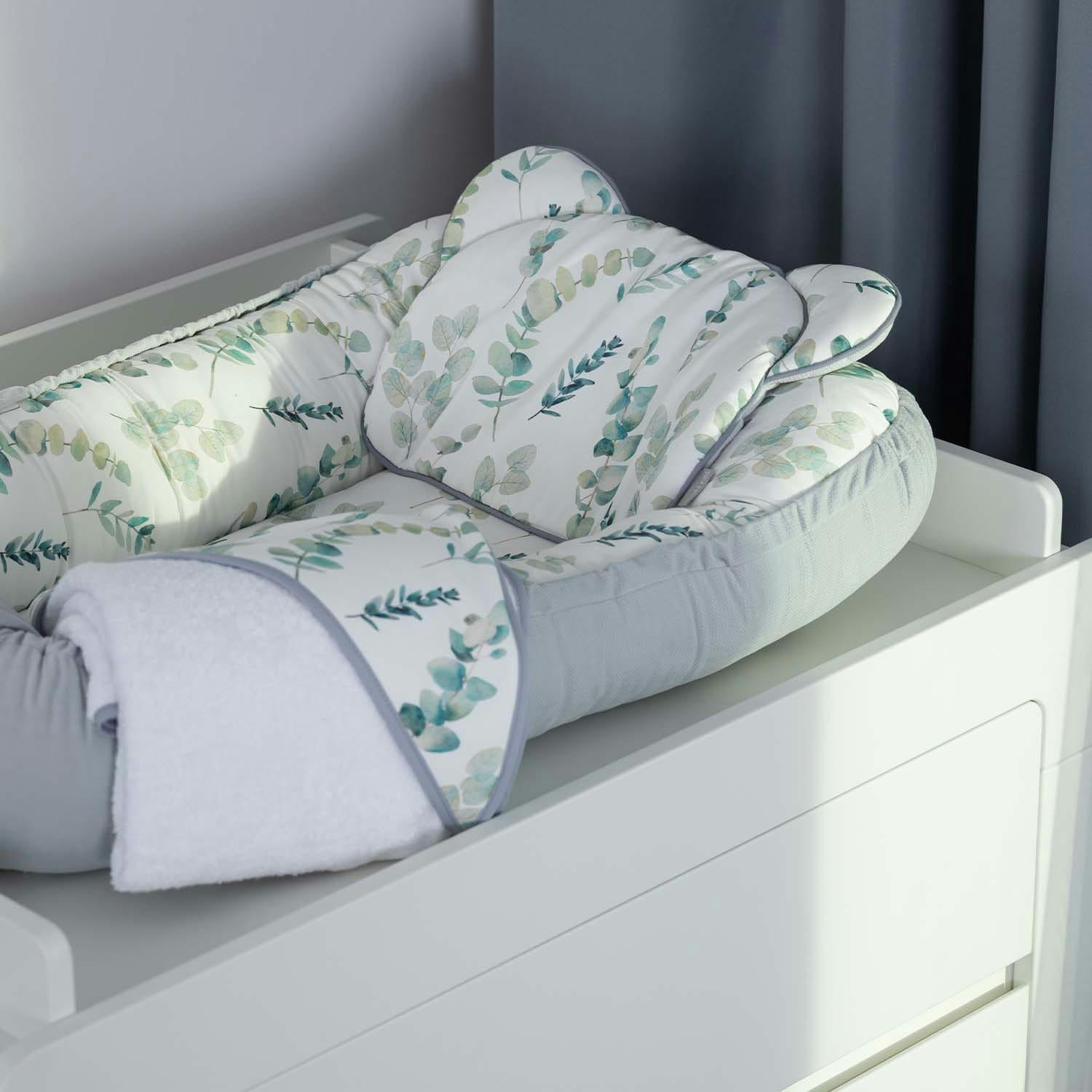 EUCALYPTUS - Ma première cape de bain  Eucalyptus 75 x 75cm