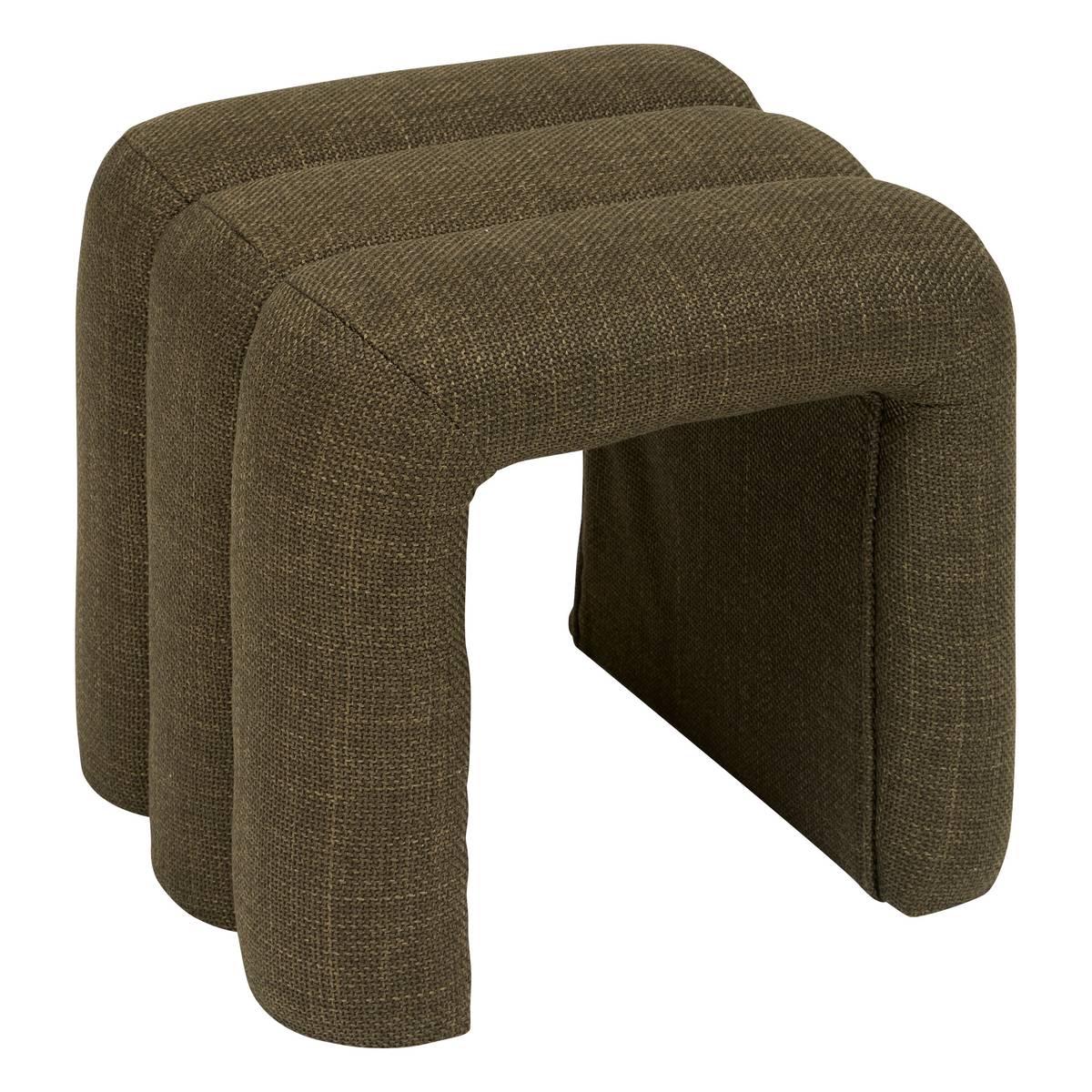Pouf "Sisco" Khaki green