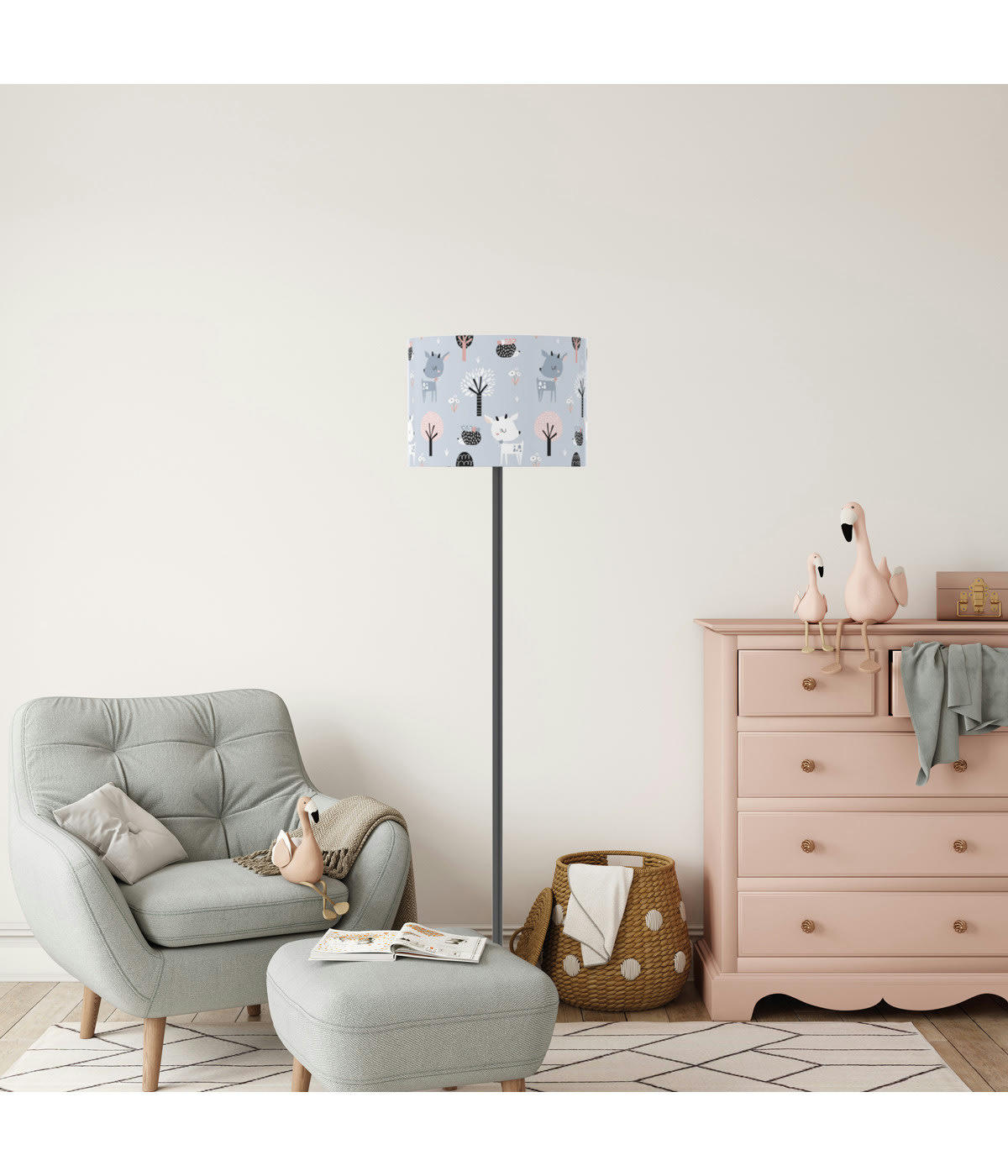 UNIVERS ENFANT - Lampadaire Bichette D: 40 x H: 165