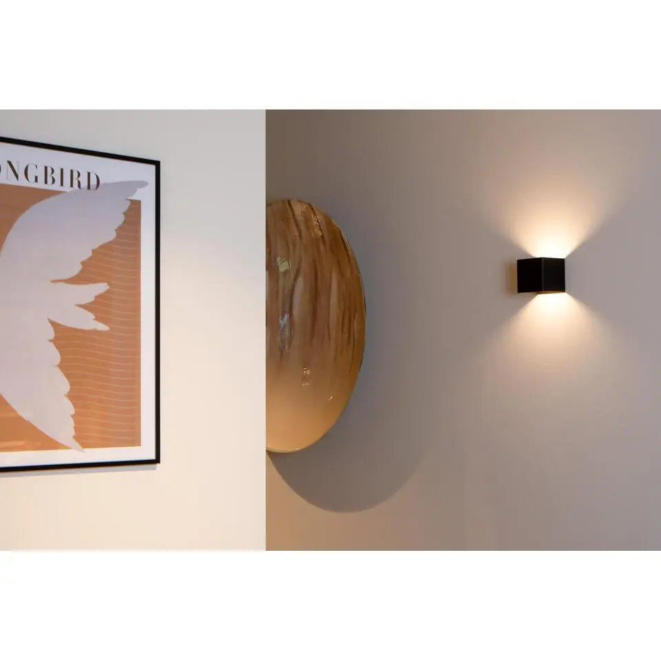 Lucide VERTIGO Wandlamp - Zwart