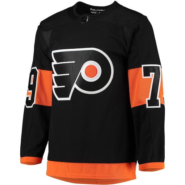 Carter Hart Philadelphia Flyers adidas Alternate Primegreen Authentic Player Jersey - Black