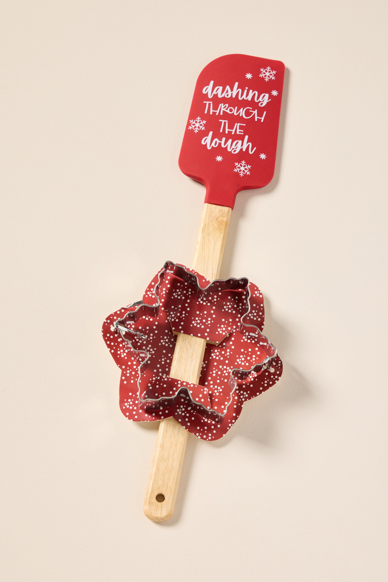 Dashing Trough The Dough Cookie Cutter Spatula Set