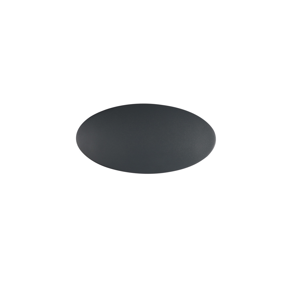 Kinkiet zewnętrzny PONTASczarny piaskowany LED 1x6W 430lm IP54 Italux