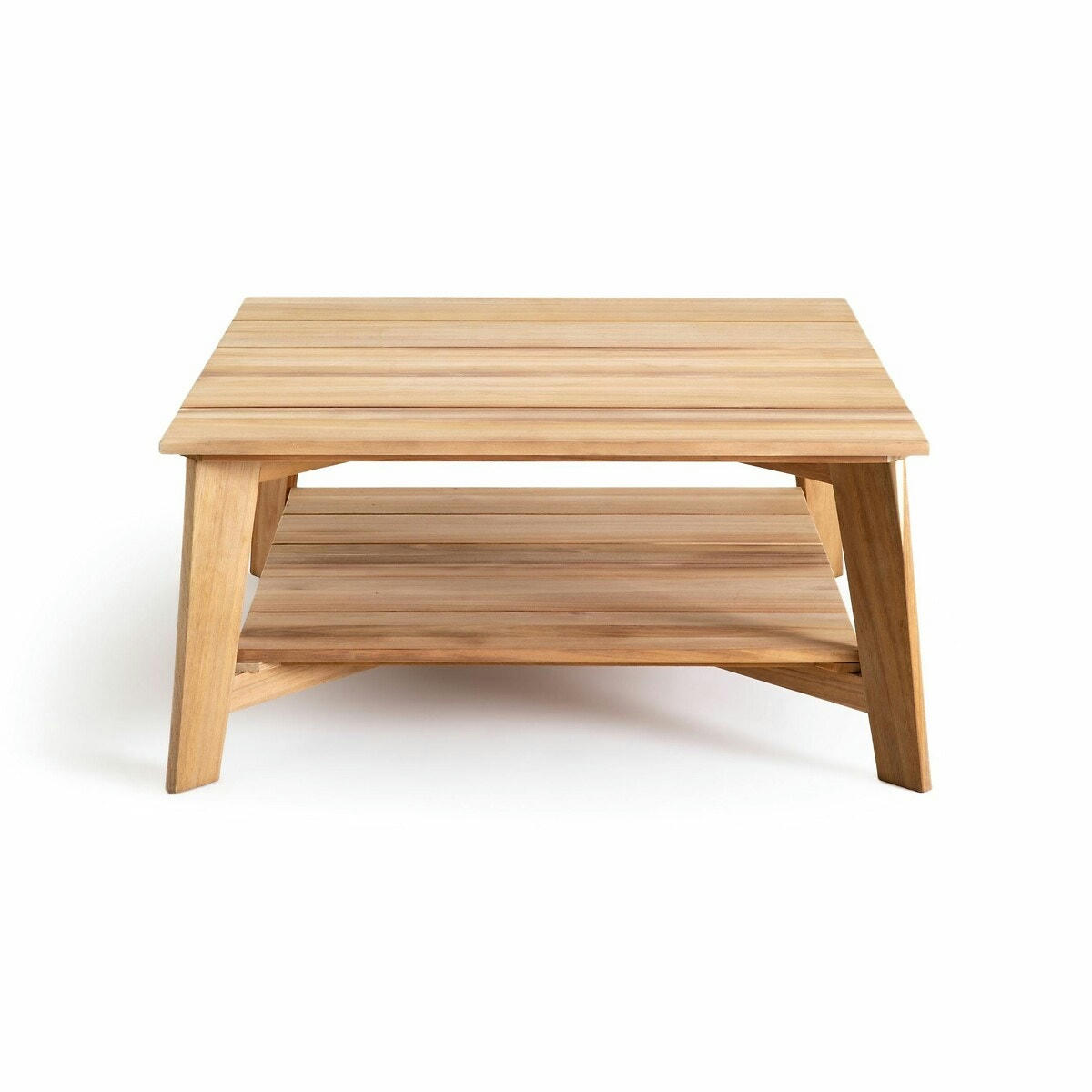 Table basse jardin double plateau acacia, Réphir