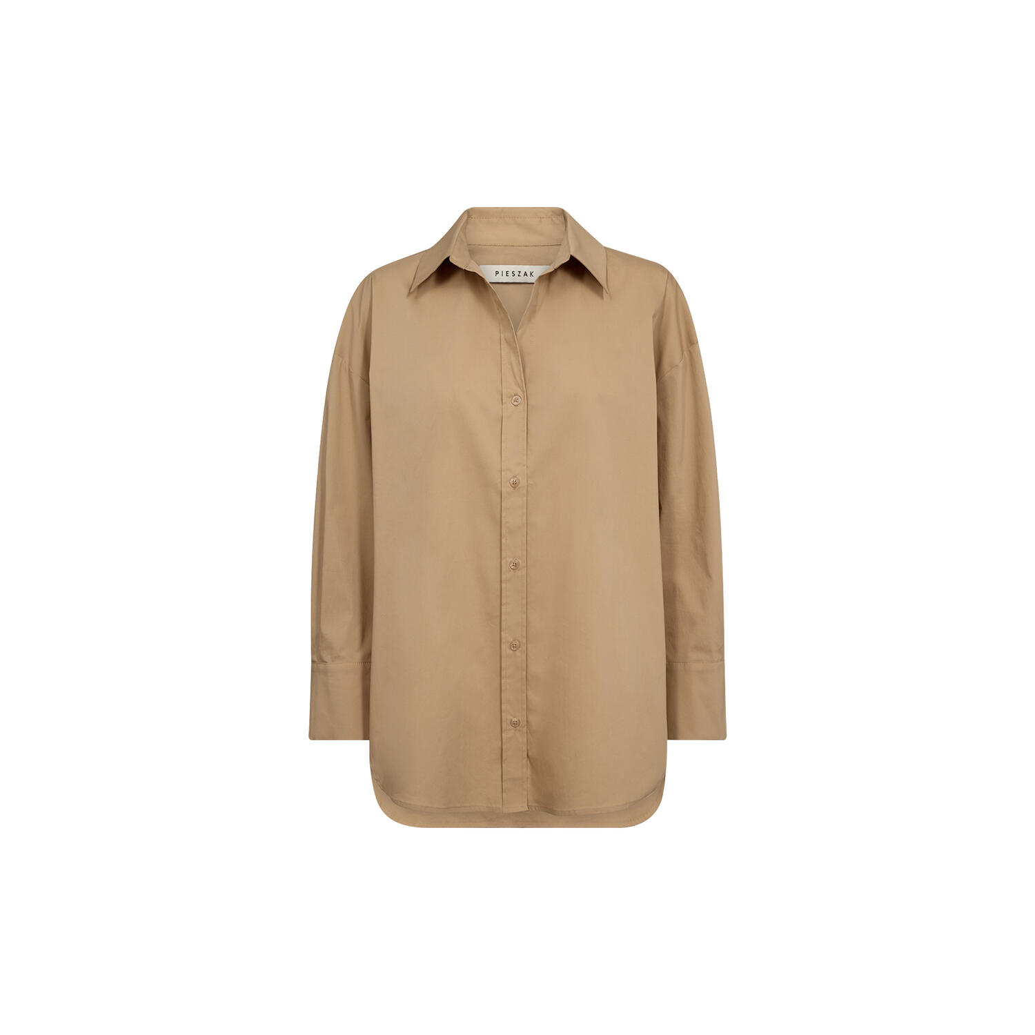PD-Nyla Poplin Shirt, camel