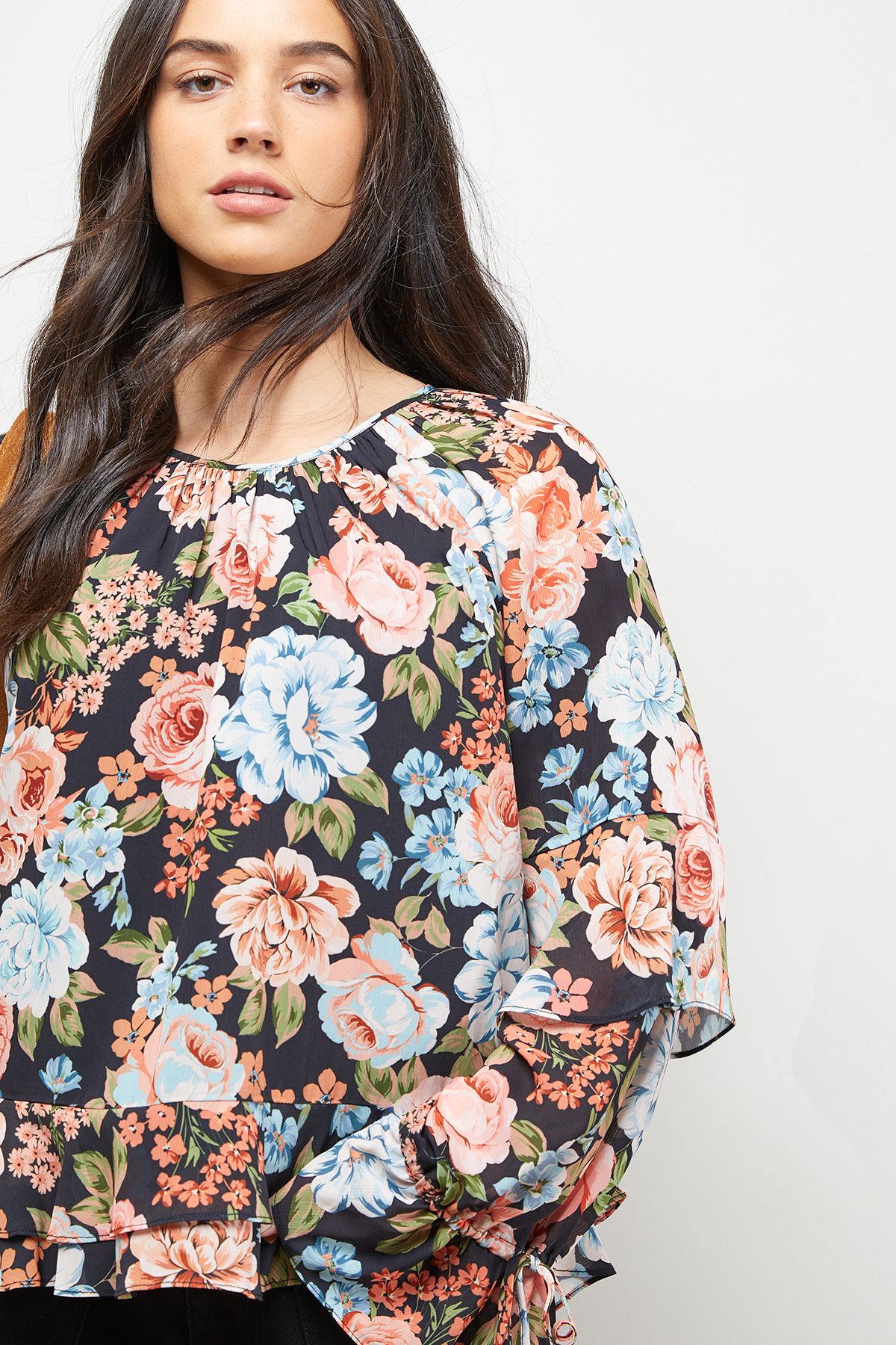 Oasis Boho Ruffle Top