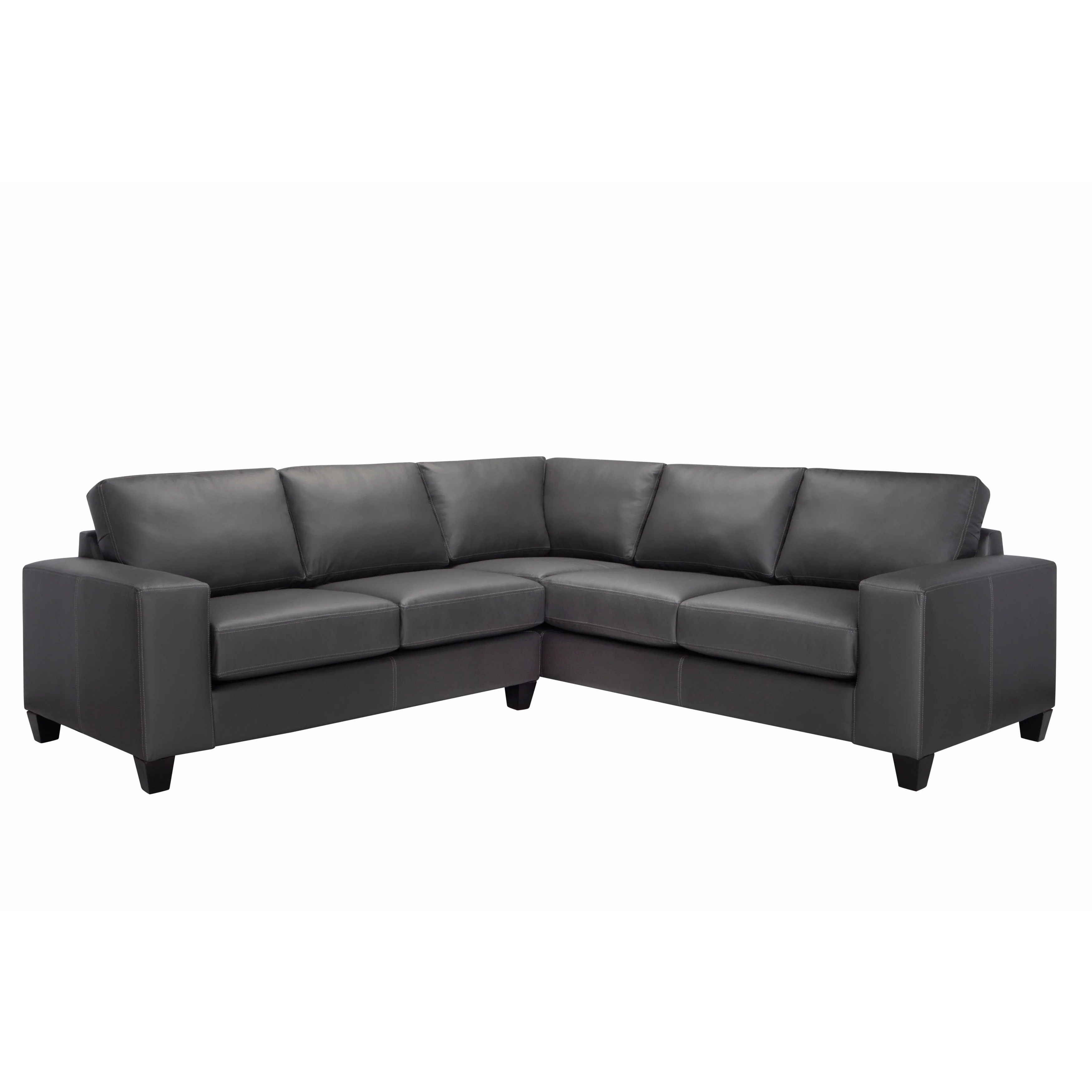 Paulina Top-grain Italian Leather Sectional Sofa