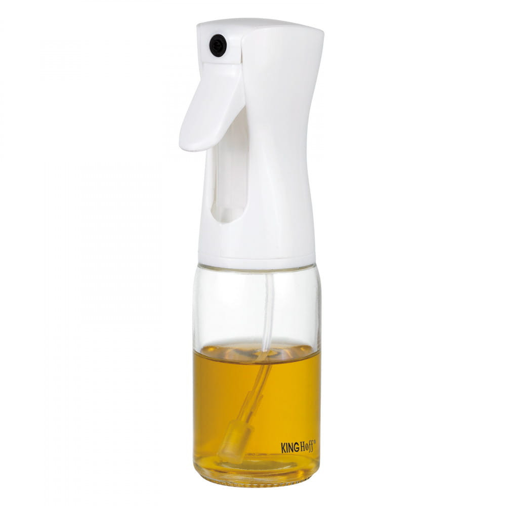 Atomizer spryskiwacz do oleju octu przypraw w płynie 190ml KINGHOFF biały