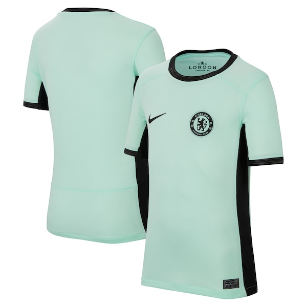 Chelsea Nike Youth 2023/24 Third Stadium Replica Jersey - Mint