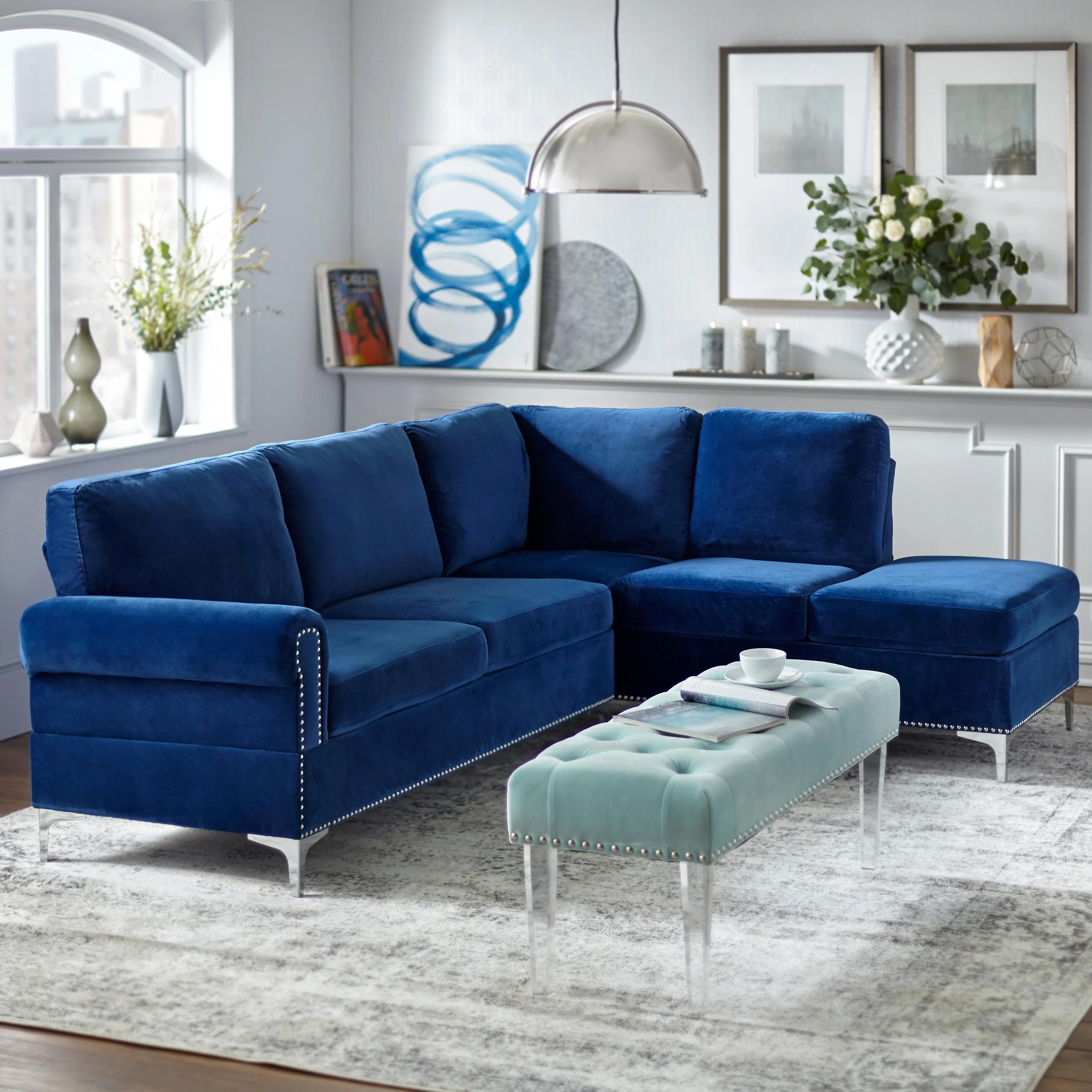 Simple Living Orinda Sectional Sofa