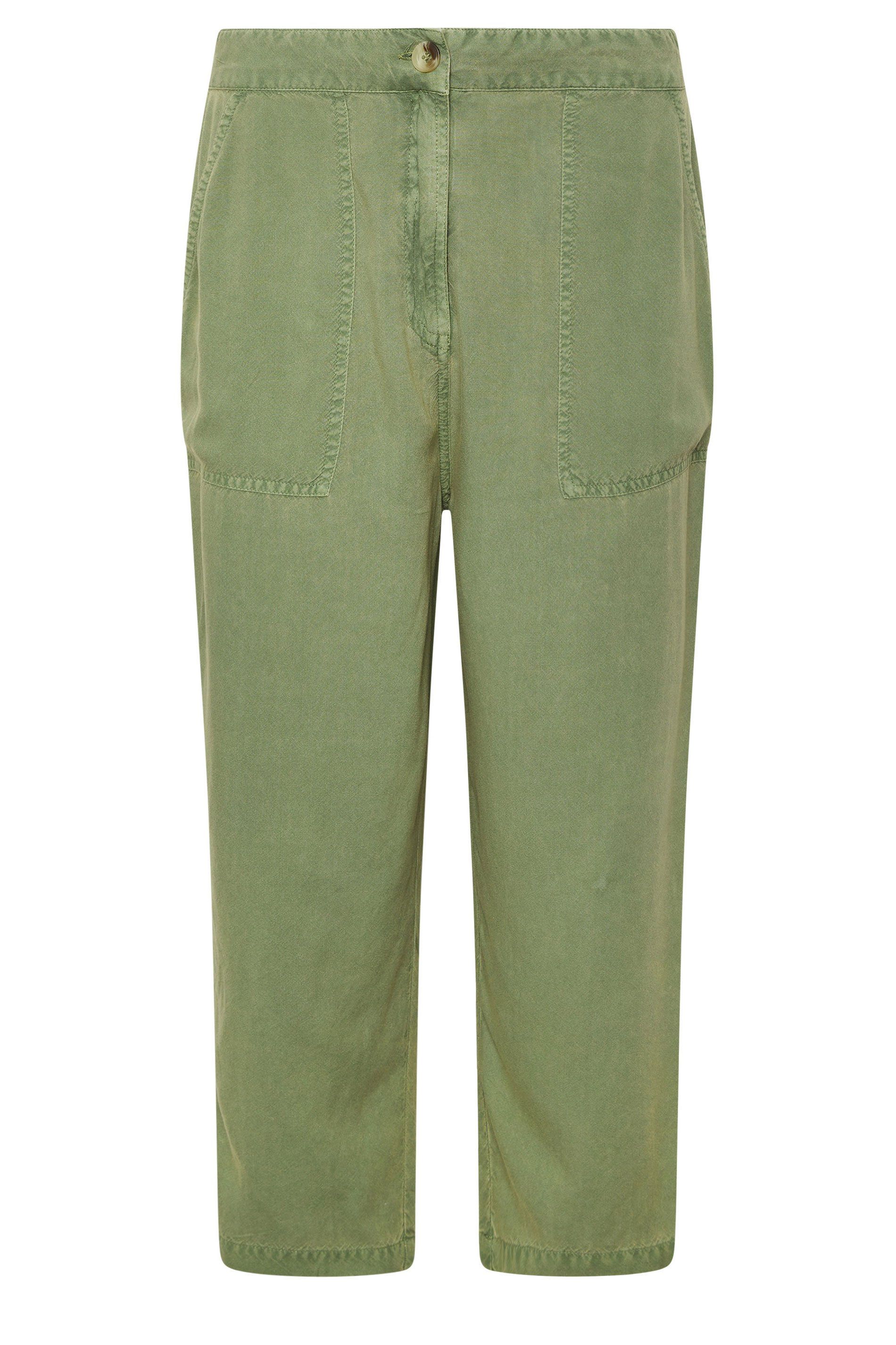 M&Co Cropped Carpenter Trousers