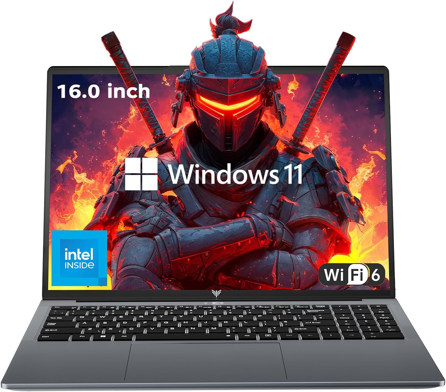 Laptop  16GB DDR4 512GB SSD Laptop Computer  16.0inch Windοws 11 Laptop with Ιntel 12th Quad-Core Processor(Up to 3.4GHz)  1920P FHD Display  WiFi 6  USB3.2  Type_C