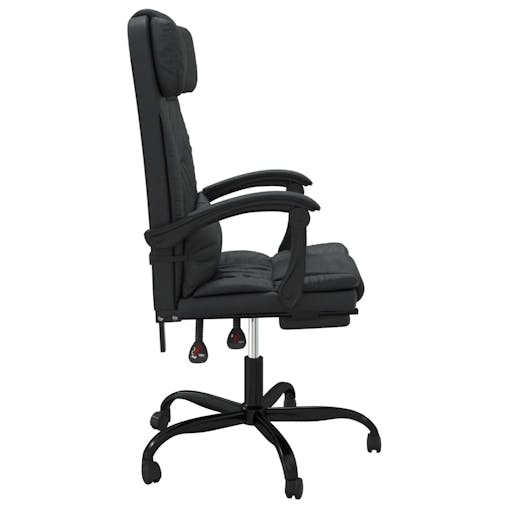 NNEVL Reclining Office Chair Black Faux Leather