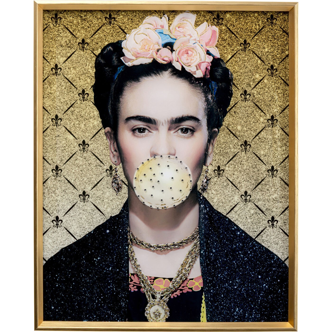 Kare Design Schilderij artiest chewing-gum 40x50cm