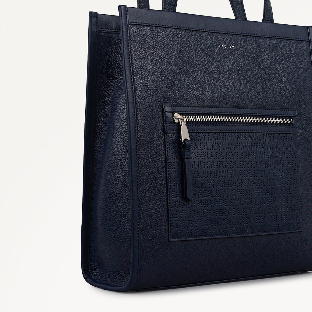 Alba Place - Medium Ziptop Tote