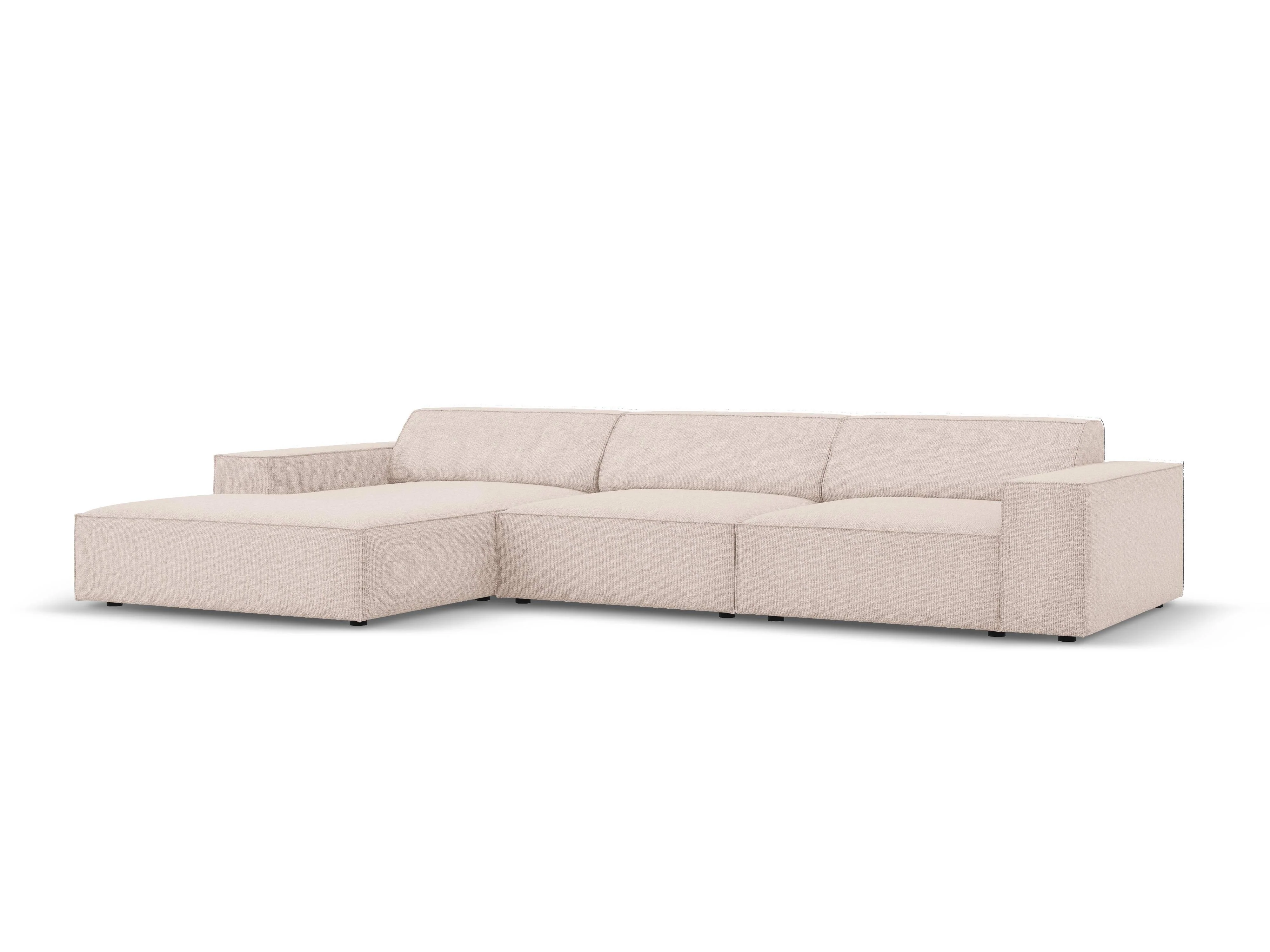 4-zitshoekbank Jodie links chenille