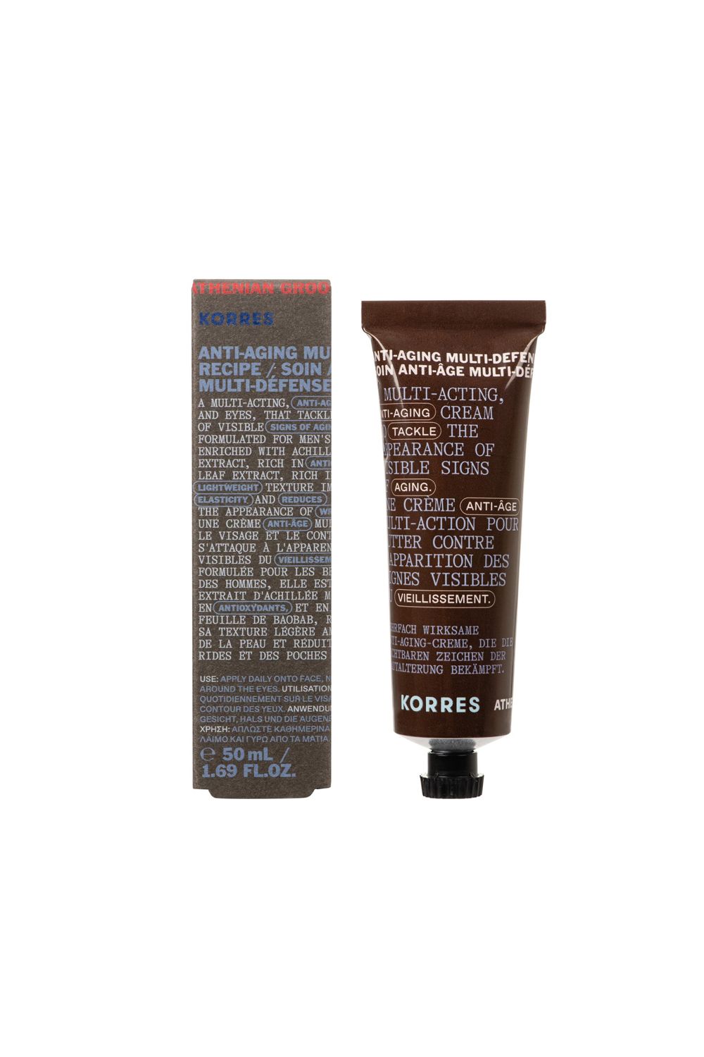 Korres Achillea Mens Antiaging Cream 50ml