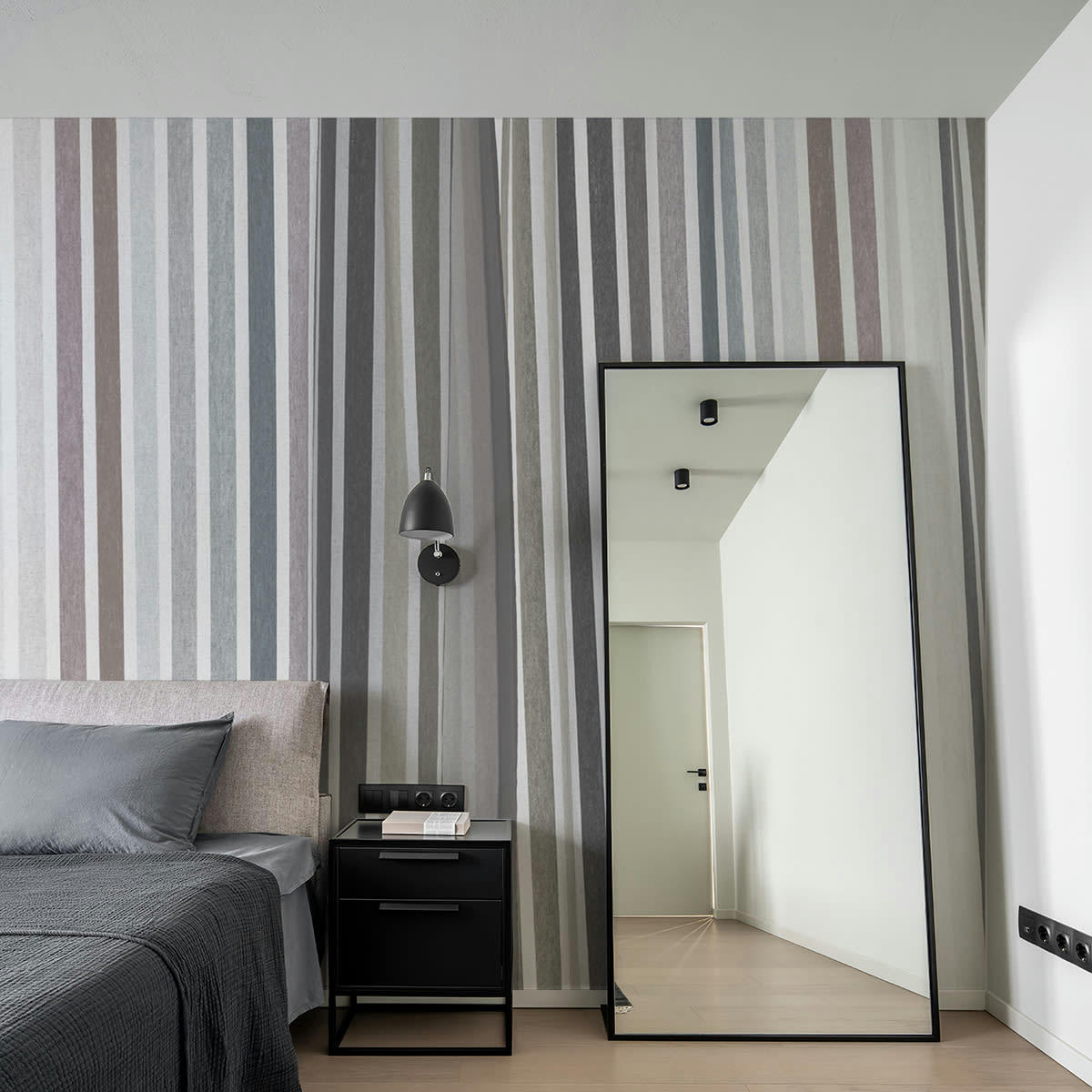 - Papier peint panoramique colorful striped 425 x 250 cm