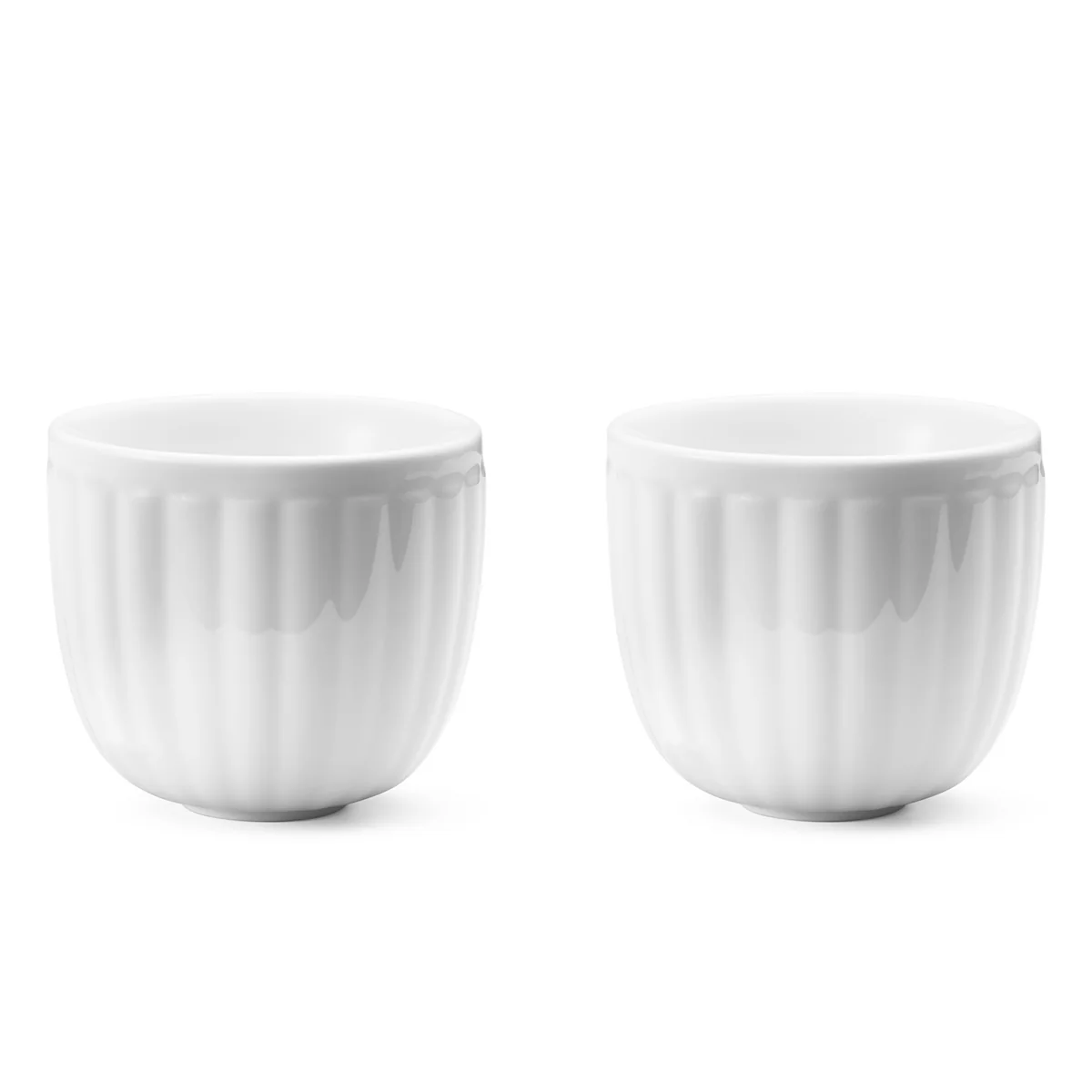 Georg Jensen - Bernadotte Thermo-Teebecher, weiß (2er-Set)